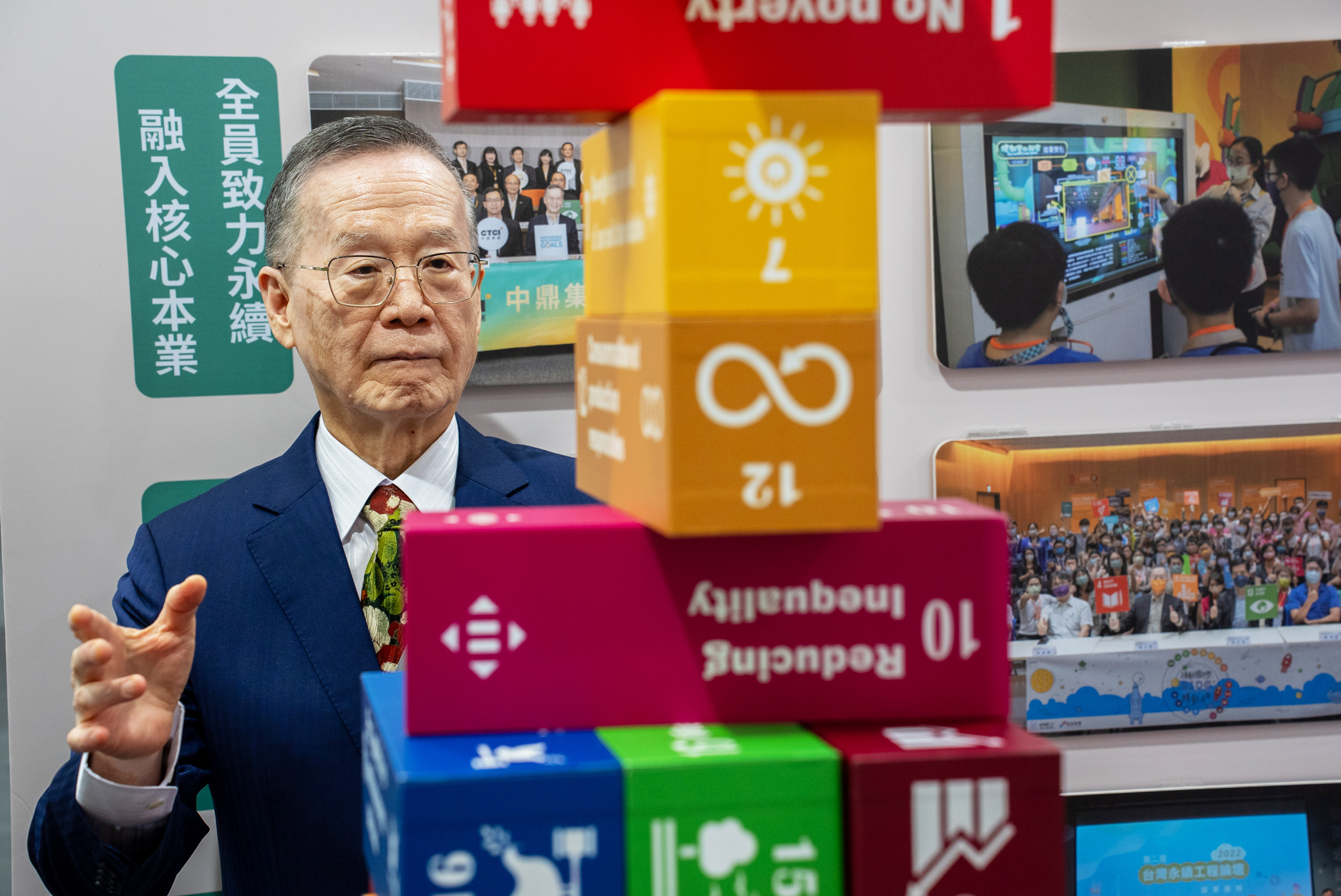 亞太永續博覽會開幕　簡又新：氣候變遷是個挑戰也是機會