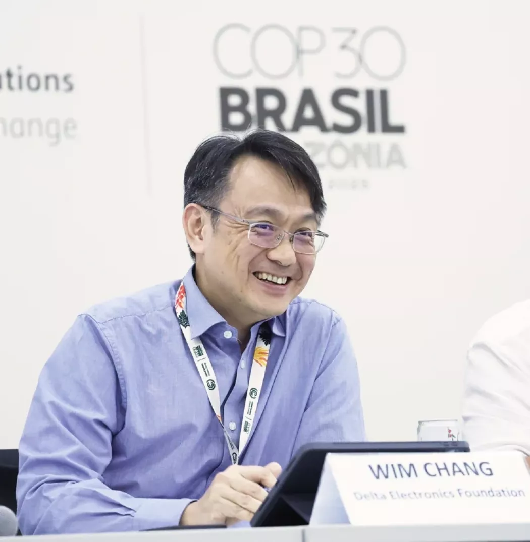 台達基金會前進COP30藍區 執行長張楊乾：導入AI、2030保存300種珊瑚